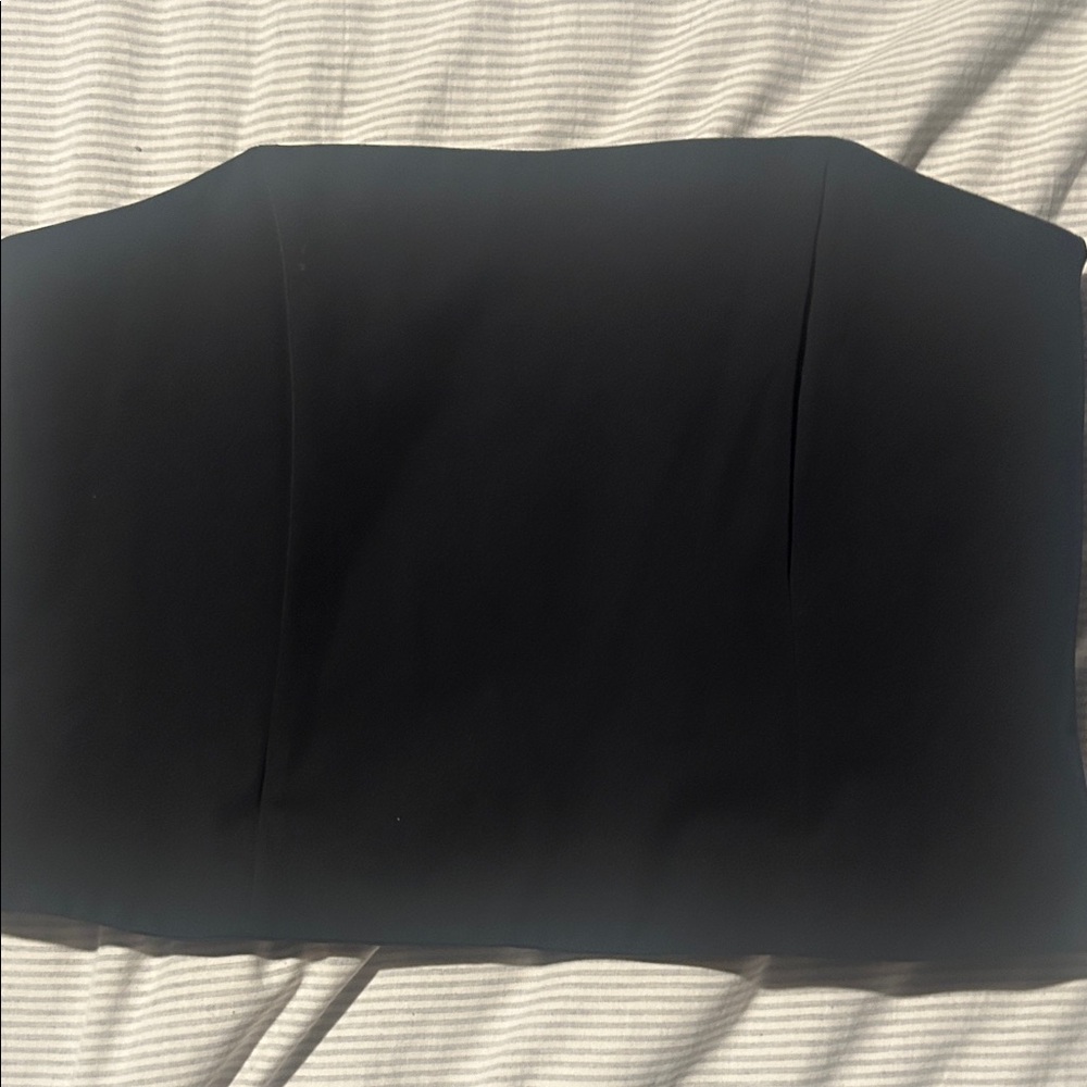 Valerie Stevens Black zip bustier size 10